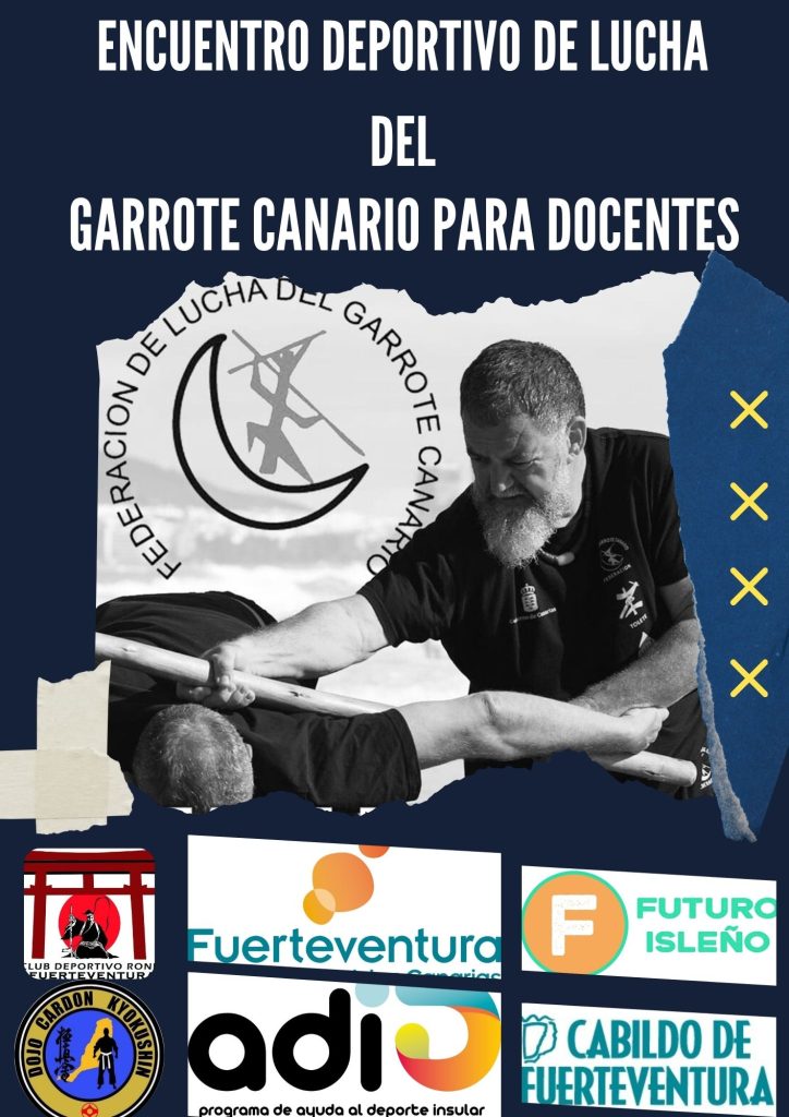 ENCUENTRO  DEPORTIVO DE LUCHA DEL GARROTE CANARIO PARA DOCENTES